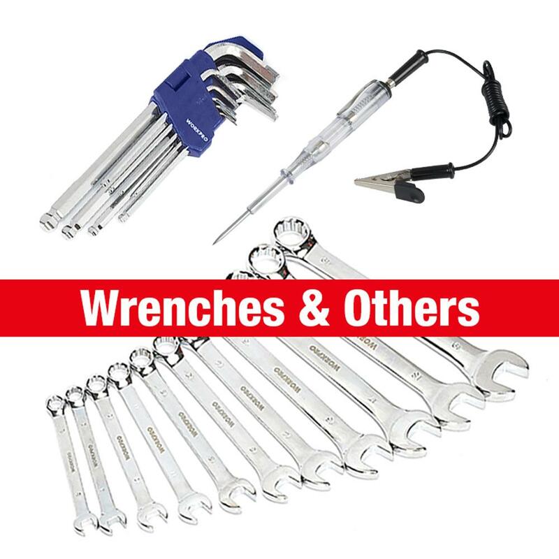 WORKPRO 24/101/108/123PC Tool Set Hand Tools for Car Repair Ratchet Spanner Wrench  Socket Set Professional Car Repair Tool Kits
