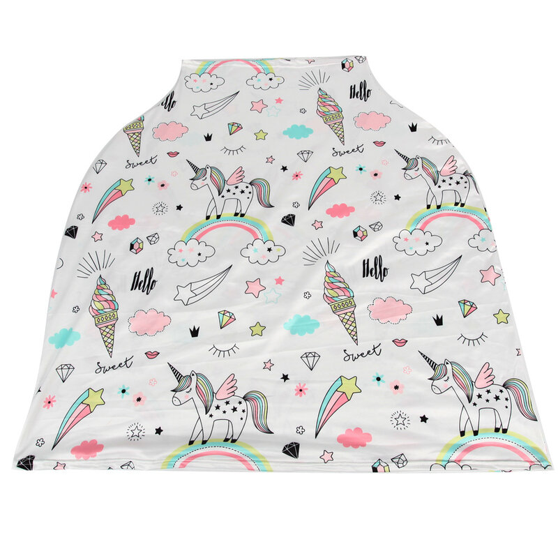 New Style Gloriou Source Nursing Cover Baby Shopping Chart Cover Multifunctional Breastfeeding Covers Cartoon Printed
