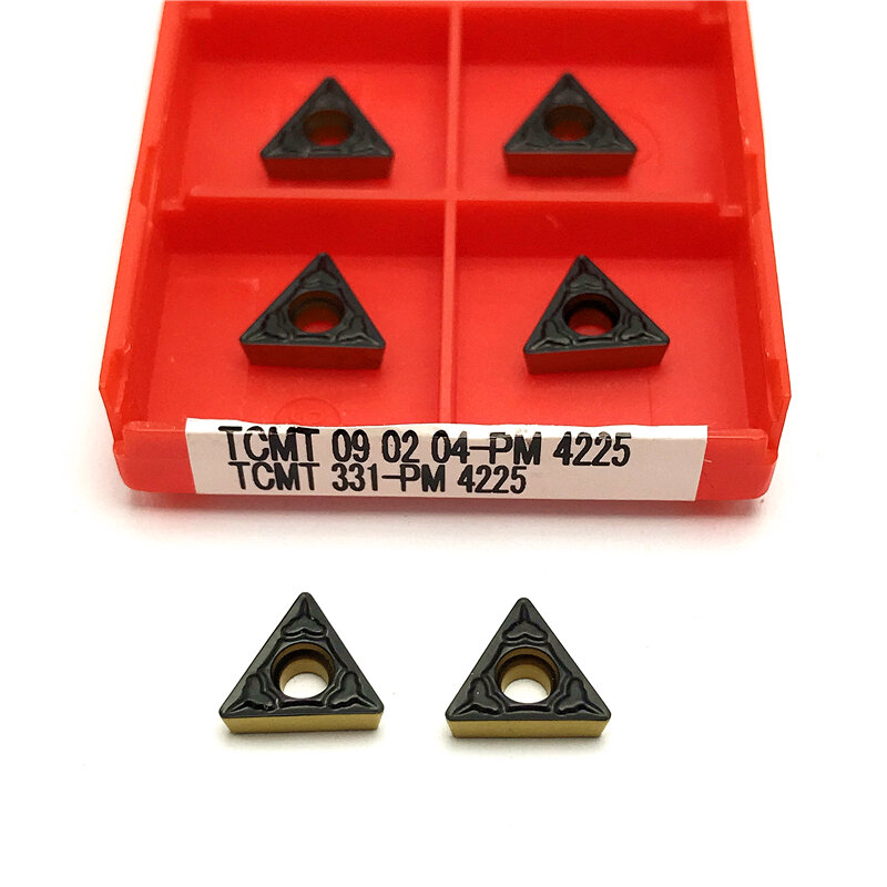 TCMT090204 PM 4225 inserti in metallo duro indicizzati utensili per tornitura interna tornio CNC TCMT 090204 fresa per tornitura
