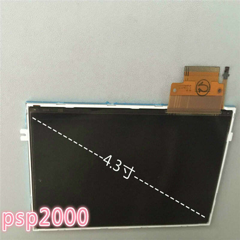 Substituição da exposição do painel LCD para o console do jogo, peças de reparo, PSP1000, PSP2000, PSP3000, 4,3"