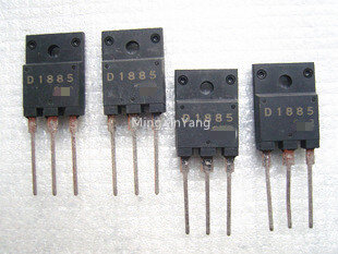 5 pces 2sd1885 d1885 TO-3PF circuito integrado ic chip