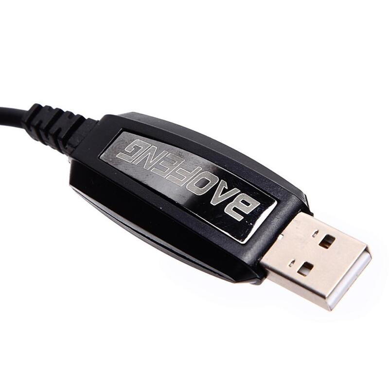Nowy kabel USB do programowania kabel do Baofeng wodoodporny dwukierunkowy UV-XR radiowy UV-9R Plus UV-9R Mate A-58 BF-9700 walkie-talkie