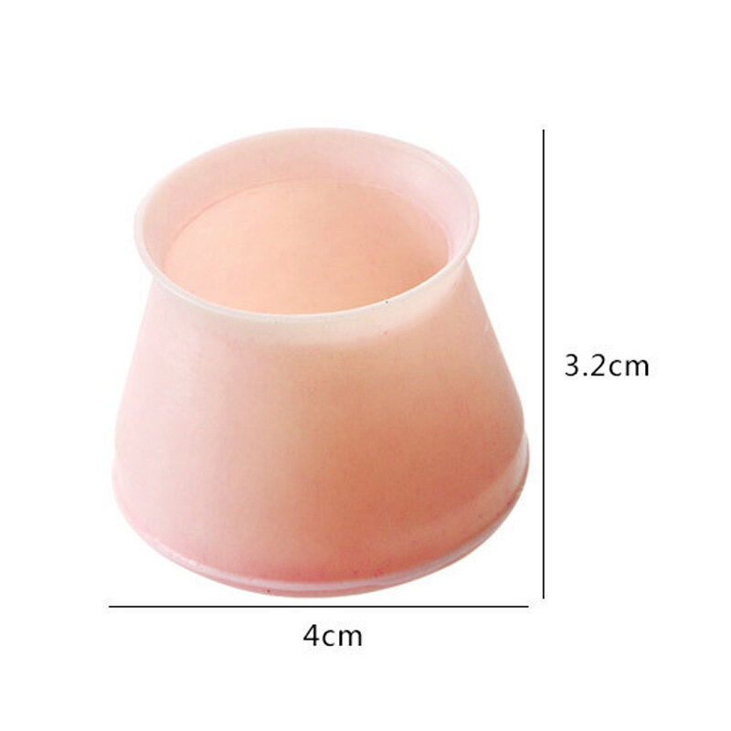 Housse de Protection des jambes de meubles en silicone, Protection antidérapante pour le bas des jambes, tables et chaises, Protection du sol en bois, 16 pièces/ensemble