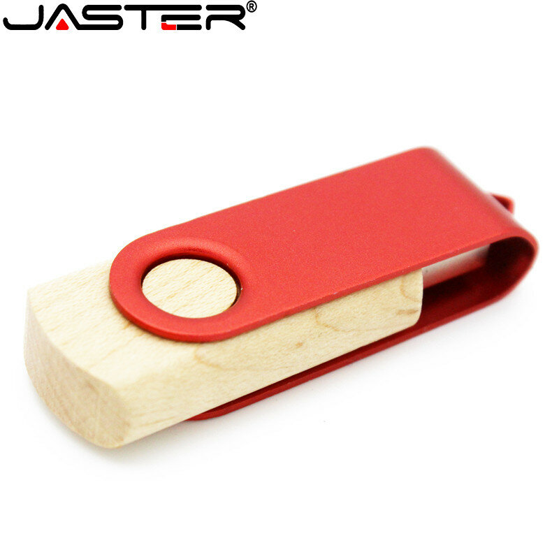 Jaster Usb 2.0 Usb Flashdrive Pendrive 4Gb 8Gb 16Gb 32Gb 64Gb 128Gb Custom Maple pen Drive Souvenir Geschenken (Custom Logo)