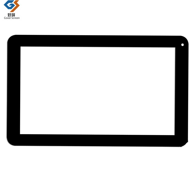 Panel Kaca Eksternal Sensor Digitizer Layar Sentuh Kapasitif PC Tablet HDT-9433X Maestro Hitam 9 Inci untuk Hyundai Maestro