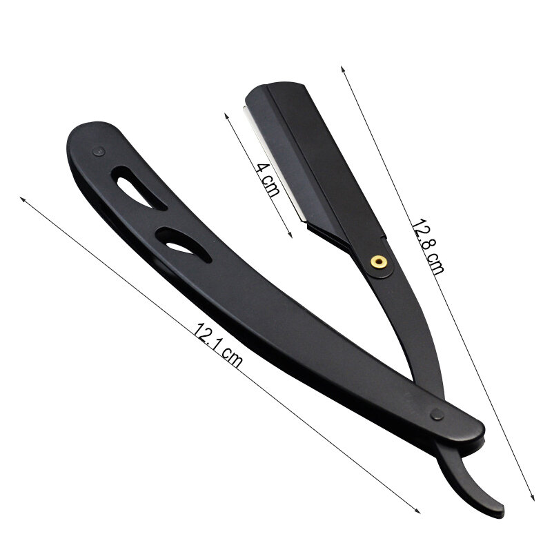 Инструменты для бритья для мужчин, нож складной из нержавеющей стали с лезвиями для удаления волос