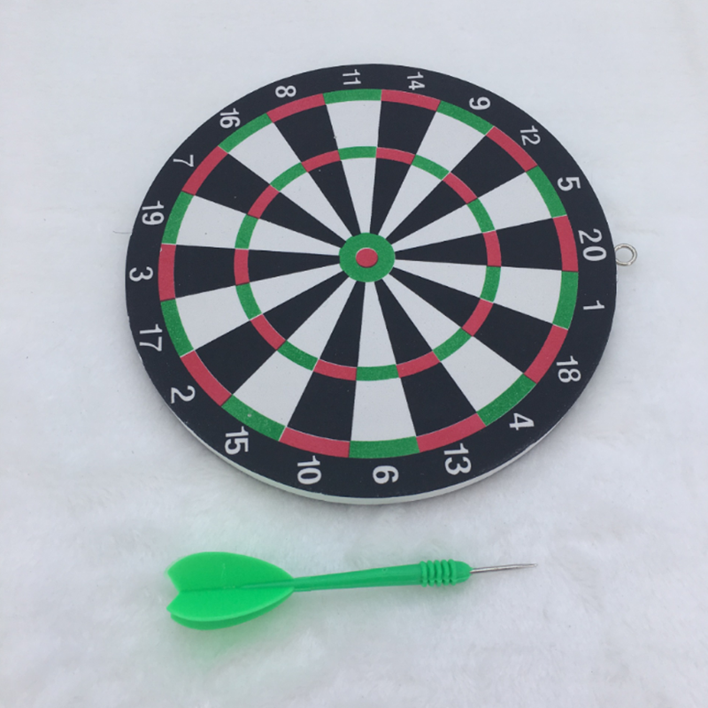 Hot sale high quality wall-mounted double-sided dual-use thick foam dart board set diameter 16cm dart target + 1 dart
