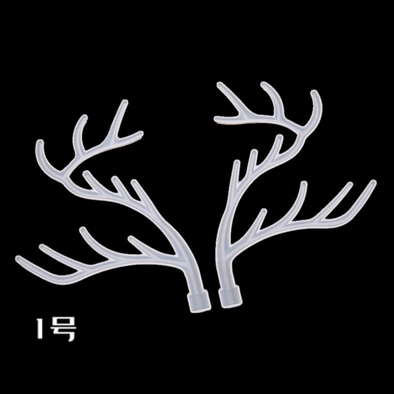 DIY Crystal Epoxy Silicone Big Antler Tree Branch Jewelry Display Rack Manual Swing Table Jewelry Tray Mirror Mould