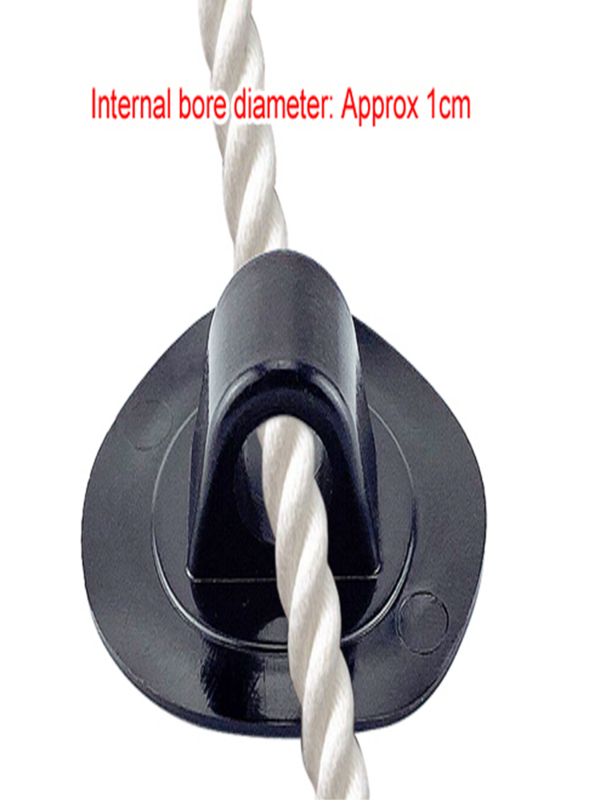 10 шт., держатель для веревки из ПВХ с крючком-зажимом