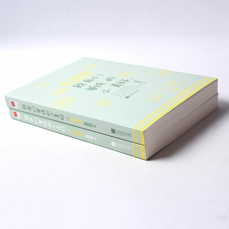 New 2pcs/seet A Love So Beautiful warm love novels funny Youth literature by Zhao qianqian Chinese popular fiction novel