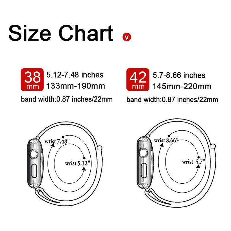Нейлоновый спортивный ремешок для Apple Watch, ремешок для замены, 2, 3, 4, легкий, мягкий, дышащий, Плетеный, 38 мм, 42 мм, 40 мм, 44 мм
