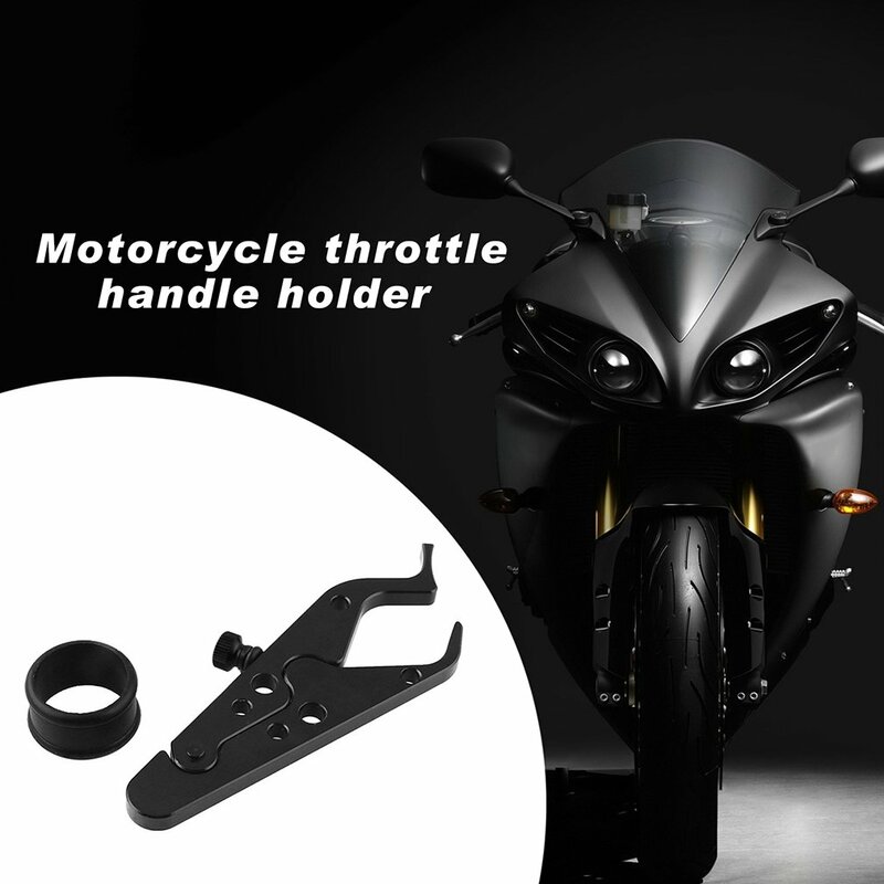 Motorcycle Cruise Control Throttle For Mb-Ot312-Bk High Grade Aluminum Lock Assist Retainer Universal Wrist Grip