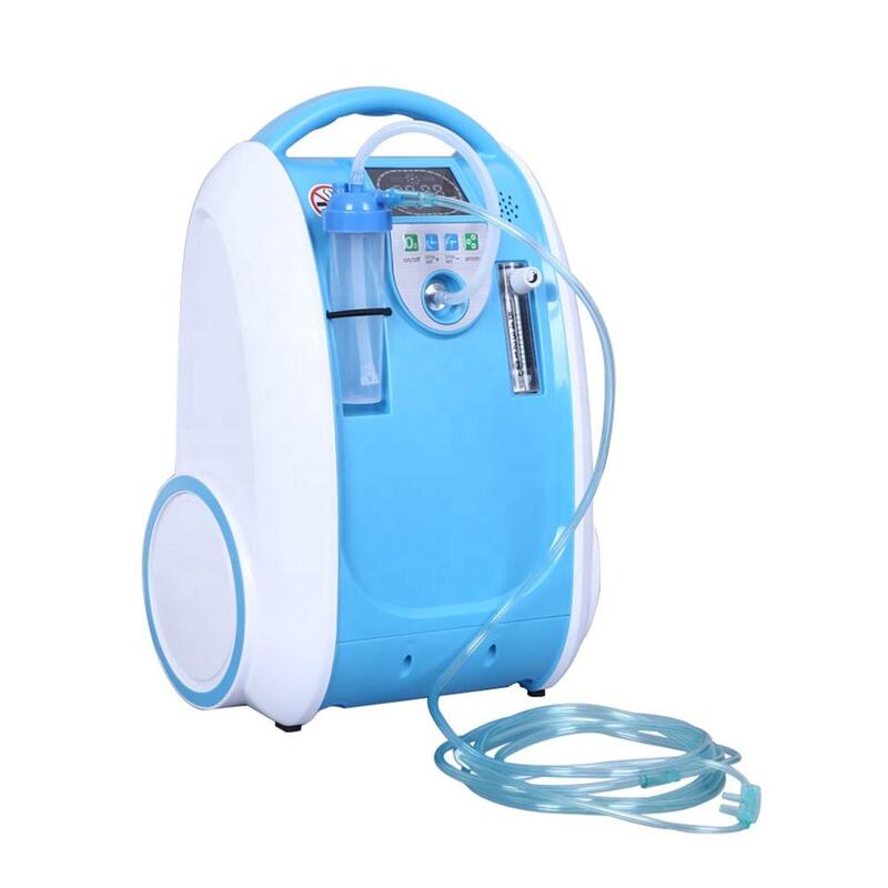 5L Medical Portable Oxygen Concentrator Generator Home Oxygen Generator 24 hours continuous oxygen flow respirators