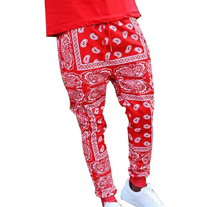 Nadrukowana moda Jogger mężczyźni kobiety spodnie na co dzień Bandana para spodnie do joggingu sportowe spodnie legginsy dres kulturystyczny