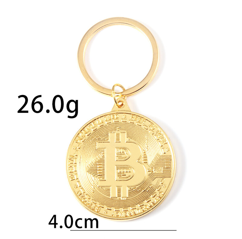 Porte-clés pendentif Bitcoin Music Band pour femmes et hommes, porte-clés, cadeau de collection de bijoux, le plus récent, 2023