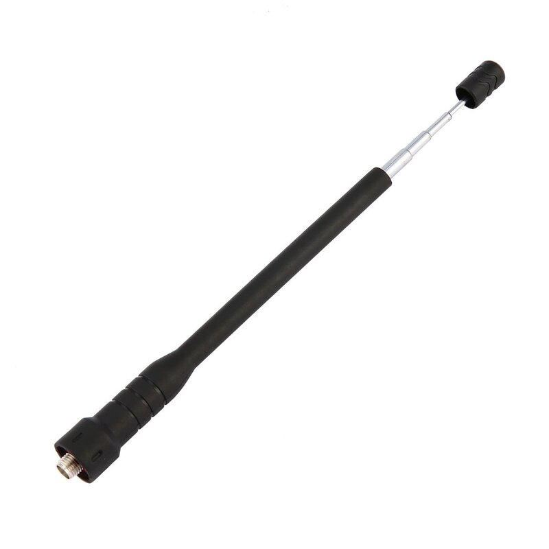 Rod telescópica antena de ganho para Baofeng walkie talkie Dual Band UHF para rádio portátil UV-5R BF-888S UV-5RE UV-82 UV-3R