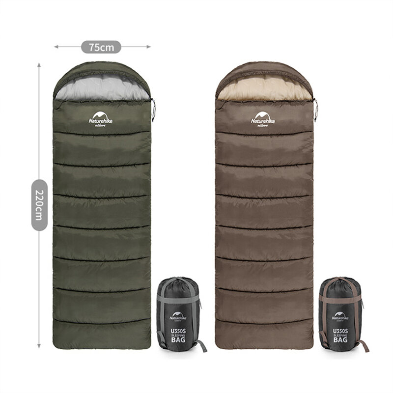 Naturehike Sleeping Bag Ultralight Cotton Winter Sleeping Bag Lightweight Waterproof Sleeping Bag Outdoor Camping Sleeping Bag