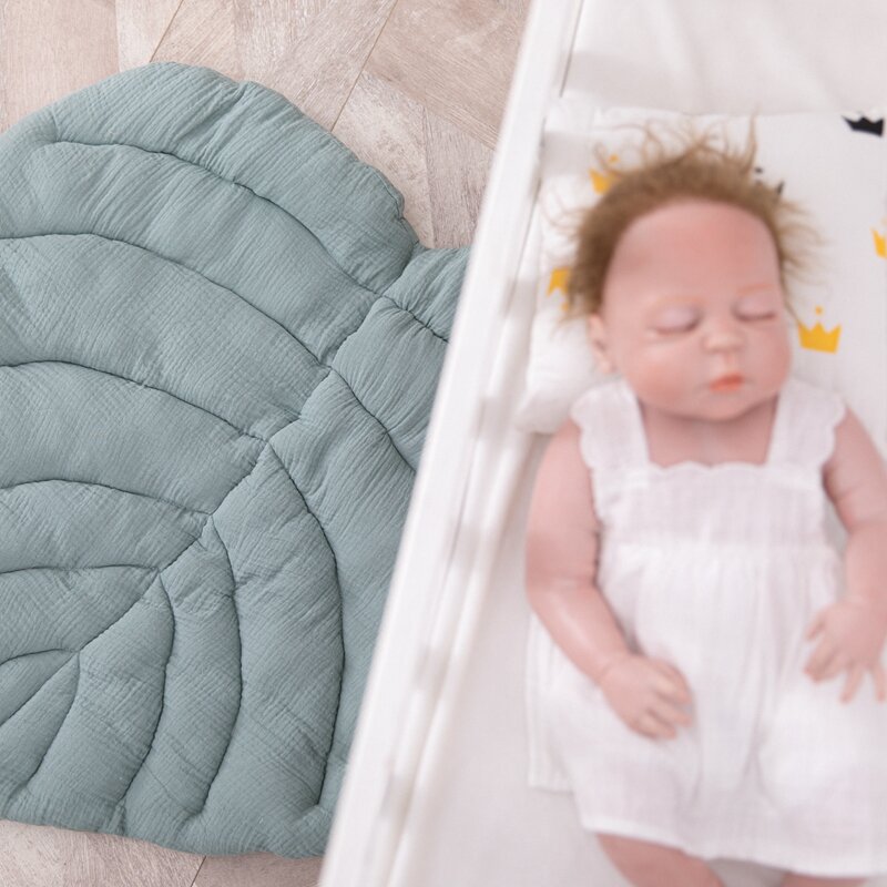 Polymères nordiques en coton pour bébé, 1 pièce, tapis doux, décoration de chambre d'enfant, motif dessin animé