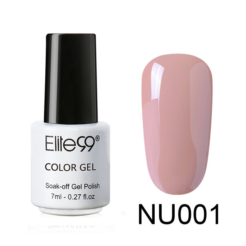 Elite99 7ml Nude Color Nail Gel Polish Soak Off Gel Varnish Lacquer Nail Art Mancire Vernis Semi Permanant UV Gel Nail Polish