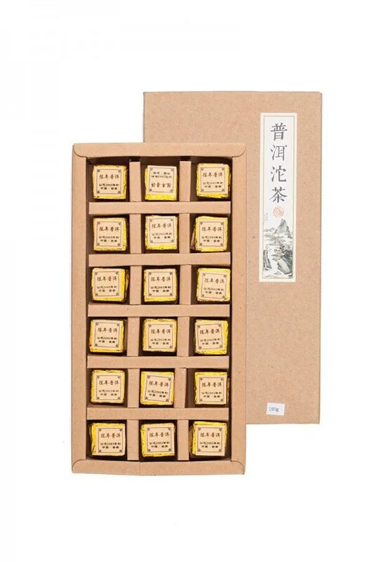 Чай Gutenberg Шу Пуэр (то ча) 2003 г., 180 г (упаковка 36 шт х 5 г)