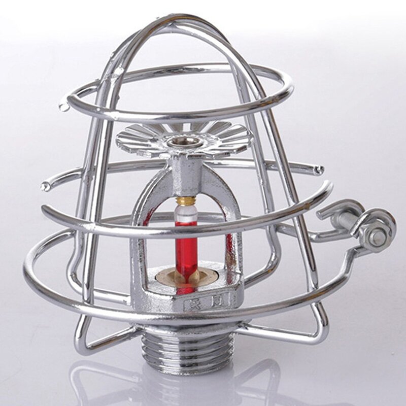 Feuer Sprinkler Headguard, Feuer Sprinkler Kopf Schutz Rahmen Einbau Heavy Duty Verchromt Sprinkler Headcage