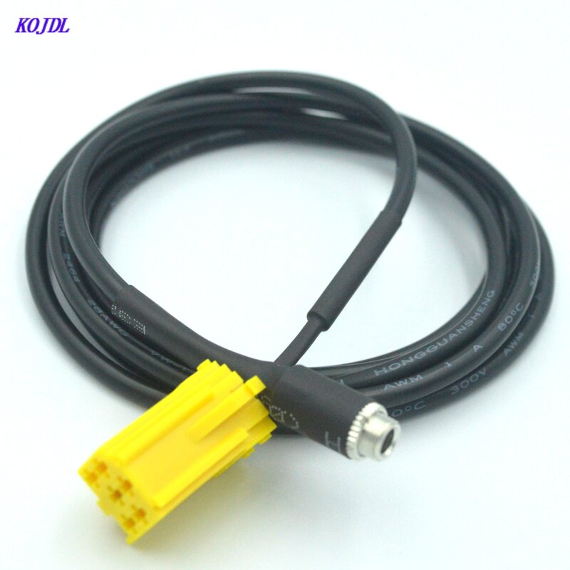 Car 3.5mm Aux Cable Radio Adapter Female Jack ISO 6Pin Connector For Fiat Grande Punto With 4 Removal Tools Suit Audio Refit Kit