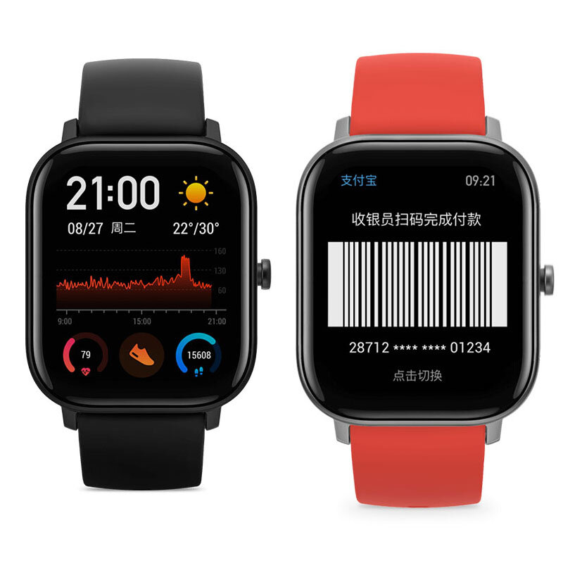Мягкий прозрачный защитный чехол умных часов из термополиуретана с защитой от масла для Xiaomi Amazfit GTS full HD TPU Movie Watch