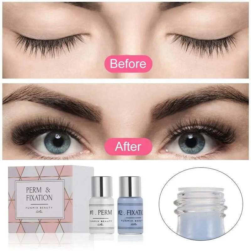 1/2 Pcs Woman's Fashion Non-stimulating Makeup Tool Cilia Extension Eyelashes Curling Fiaxtion Eyelash Perm Eyelash Lift