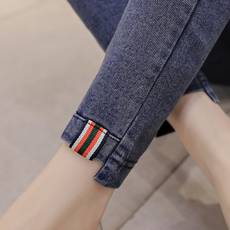 Celana Jeans Denim untuk Wanita Hamil Pakaian Menyusui Kehamilan Legging Celana Panjang Gravidas Jeans Baju Hamil