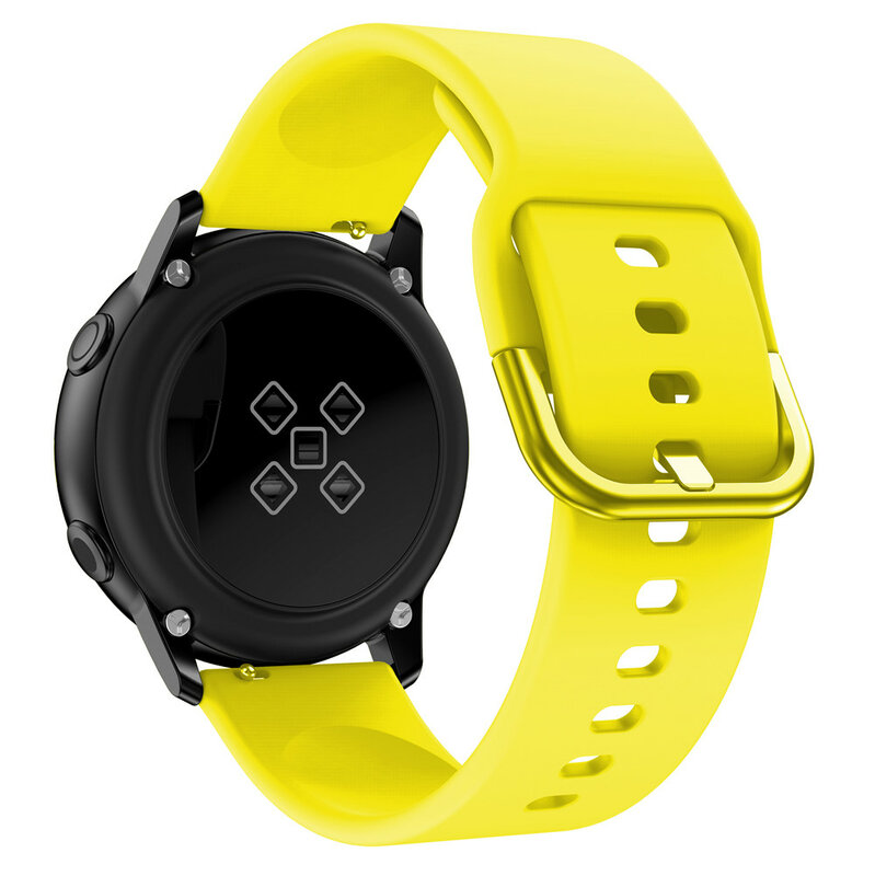Силиконовый оригинальный спортивный ремешок для часов Galaxy watch active smart watch ремешок для Samsung Galaxy watch сменный ремешок 20 мм