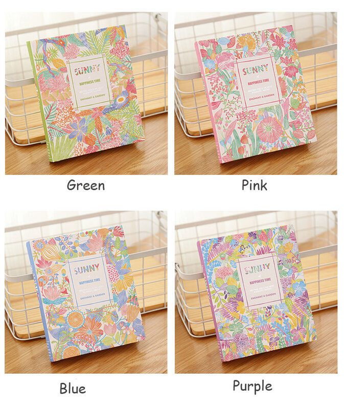 Sharkbang Sunny Series Pretty Flora 32K 146 Sheets Diary Notebook And Journals Planner Agenda Sketchbook Color Pages Stationery