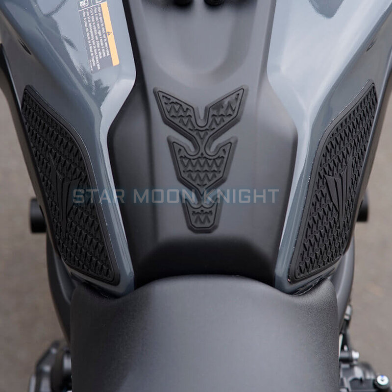 Bantalan Tangki Anti Selip Tankpad Sepeda Motor Stiker Pelindung Bantalan Tangki Samping Bantalan Traksi untuk Yamaha MT 07 MT07 MT-07 2021-