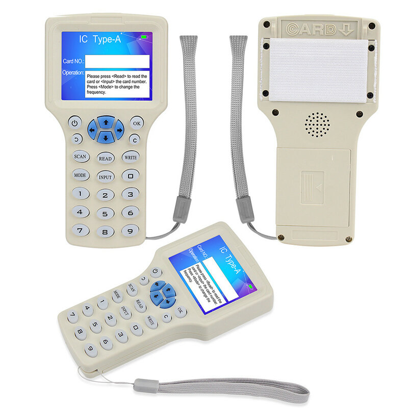 RFID 슈퍼 기능 스마트 카드 리더, 키 카드 복사기, RFID 복제기, 13.56MHz 암호화 프로그래머, USB UID/T5577, 125KHz