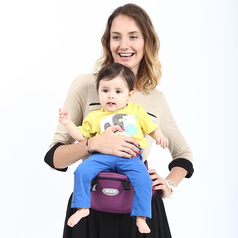 Breathable Baby Carrier for Travel Infant Kids Baby Hipseat Carrier Front Facing Kangaroo Baby Wrap Sling for 0-30 Months Baby
