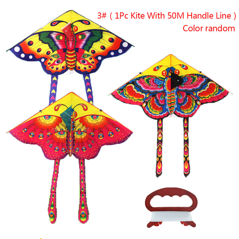 Fun Flat Eagle Kite or Line String Children Flying Bird Kites Windsock Outdoor Sports Toys Garden Cloth Toys For Kids Gifts