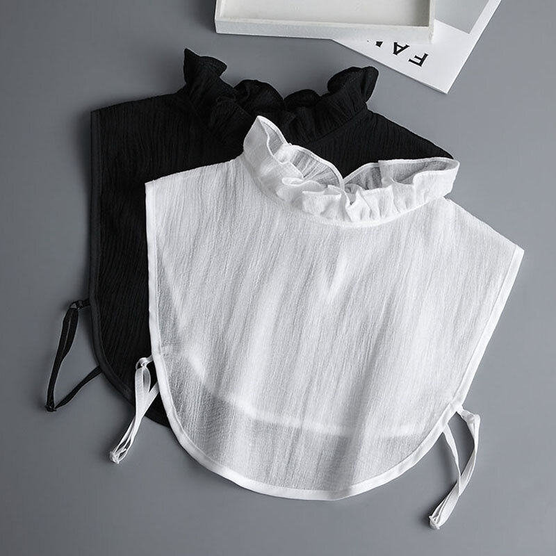 Camicia Vintage con colletto finto in piedi 2022 colletto finto bianco per donna colletto per camicia finto staccabile accessori per abbigliamento donna Faux Col