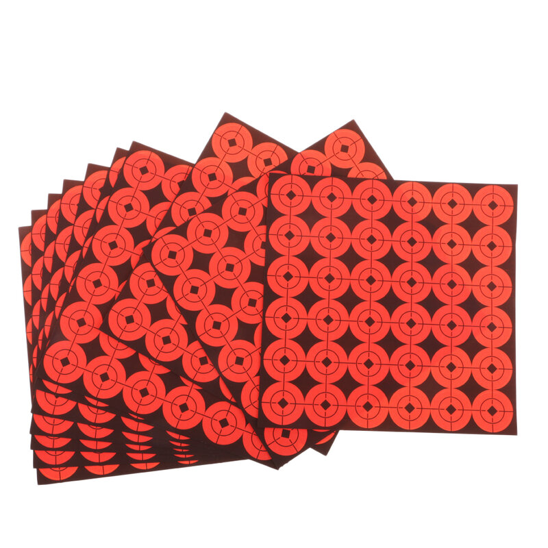 360pcs Hunting Paper Target 1'' Splatter & Adhesive Sticker w/ Round Cover up Patches Archery Target for Shooting Training