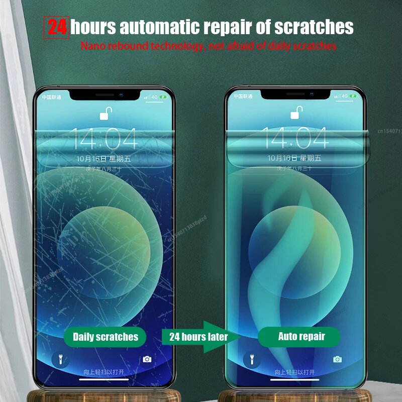Película de hidrogel para iPhone 11, 12 Pro Max, Mini Protector de pantalla para iPhone 11, iPhone 12 Pro, 12pro, 11pro, X, XS Max, SE 2020, 6 S, 6 S, 7, 8 Plus