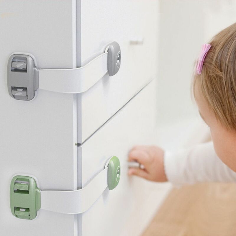 Home Baby Safety Protection Lock Anti-Clip Hand Door Closet Fridge Cabinet Drawer Box Safe lock For Kids No Tools or Drilling