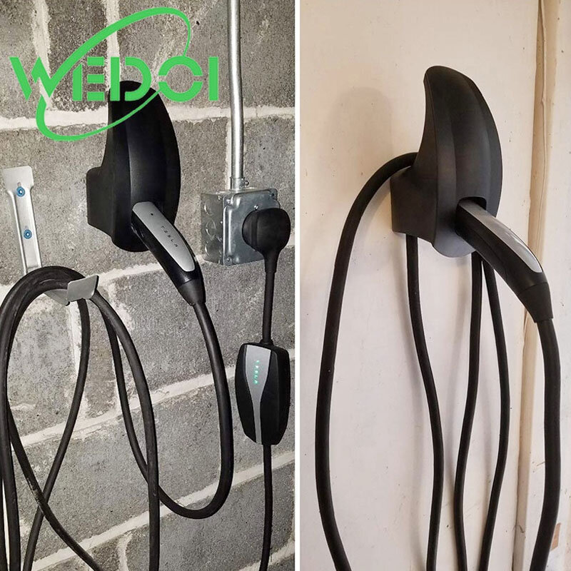 WEDOI – support de câble de chargement pour Tesla modèle 3/S/X/Y, organisateur de câbles de chargeur, accessoires Tesla, connecteur mural de voiture
