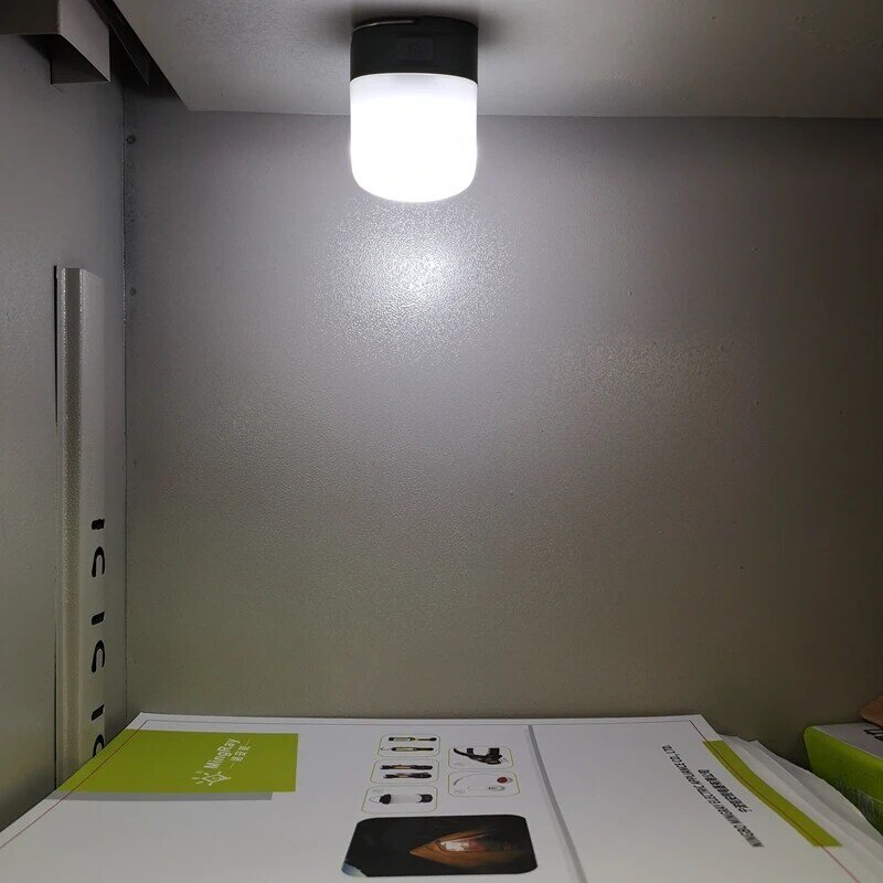 Mingray Lampu LED USB Isi Ulang Desain Baru Lampu Tenda Mini Lentera Portabel Terang Baterai Lithium IP65 untuk Luar Ruangan