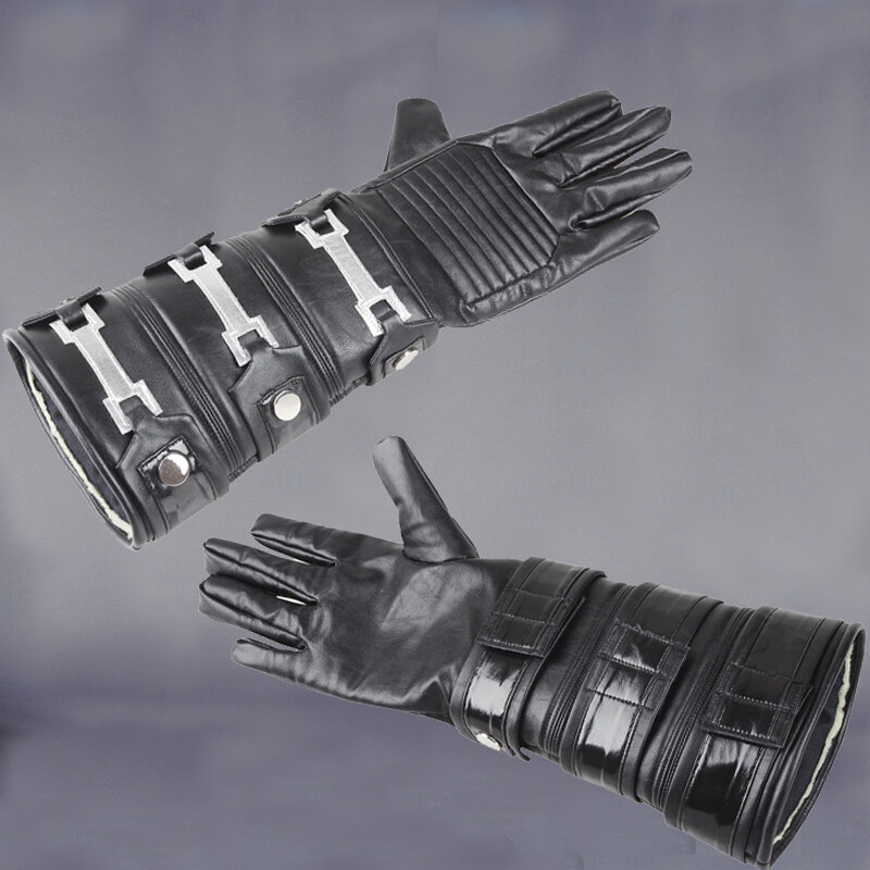 Guante de mano derecha de superhéroe Jedi Anakin Skywalker para adultos, accesorios de decoración de mano de disfraz de Cosplay