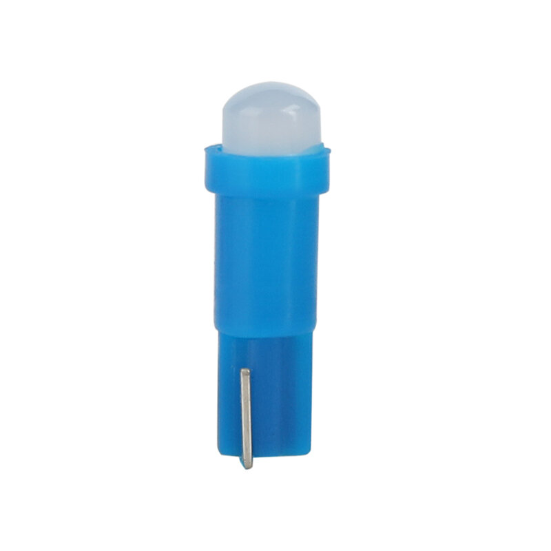 10 stücke T5 Led-lampe Dashboard Gauge Lampen 1SMD W 1,2 W W3W Auto Led Innen Keil Erwärmung indikator instrument Gelb Blau