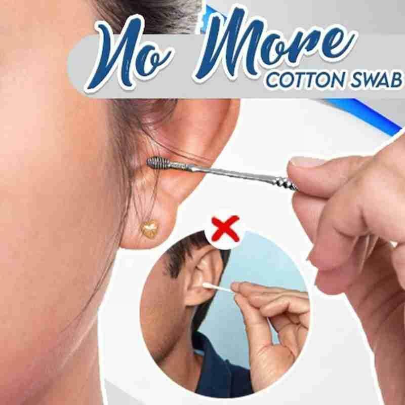 Staal Ear Wax Removal Tool Limpiador Cleaner De Oor Oidos Graven Sticks Nettoyage Oreille Oor Earpick Cle C7D8