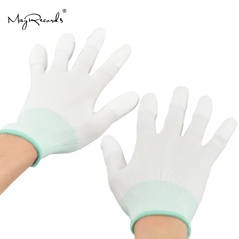 Livraison gratuite 3 paires antistatique ESD sûr gants universels gants de travail électroniques PC ordinateur antidérapant pour la Protection des doigts