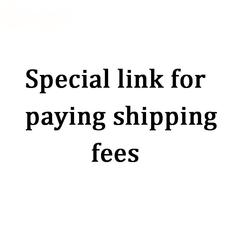 Link especial para pagar a taxa de envio