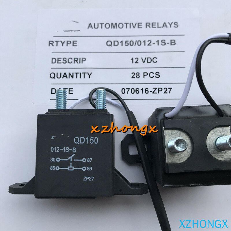 New energy electric vehicle HVDC contact relay qd150 012-1s-b 12V 150A