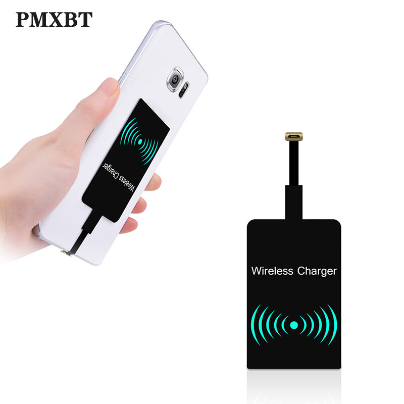 Qi Standard Wireless Charging Coil Receiver Pad Universal Adapter Module For iPhone 5 6 7 Samsung Huawei Micro-USB Type C phone