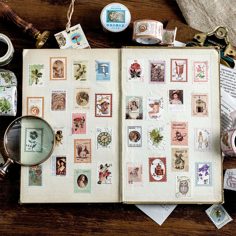 25mm x 5m taśmy maskujące DIY Washi papierowa naklejka Cartoon Vintage pieczęć maskująca taśma dekoracyjna taśmy samoprzylepne naklejki do scrapbookingu
