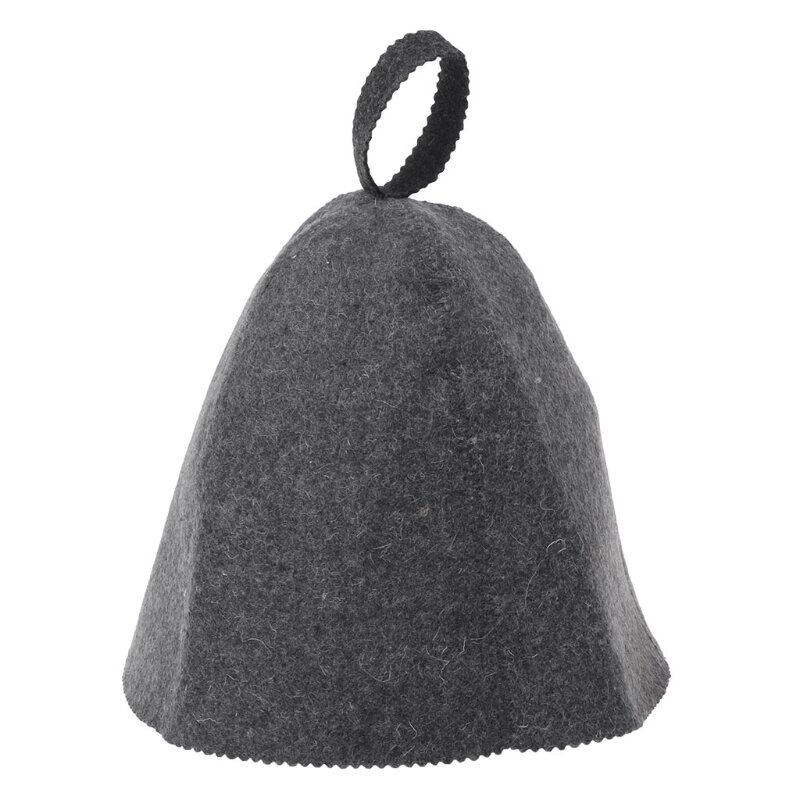 Sombrero de Sauna de fieltro de lana, anticalor, gorra de Banya rusa para baño, protección de la cabeza de la casa